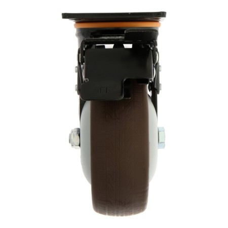 Wheel for transp. Tagging tundra tundra, d = 150 mm, on predpart, with stopping, TPR 9917 coating-2