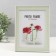 Plastic photo frame 13x18 cm "Mint" Mint 20.7x15.7x1.1 cm