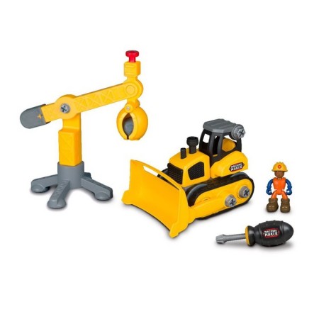 NIKKO Junior Builder set "Bulldozer, crane and accessories"