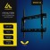 Kronstein Luazon Kron-60, for TV, inclined, 23-55 ", 20 mm from the wall, black