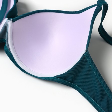 Separate female swimsuit, green color, size 52-3