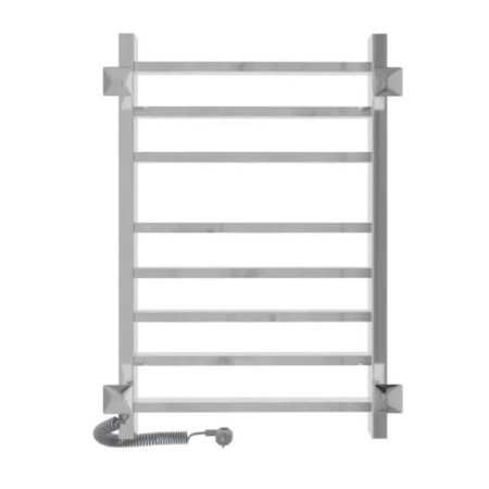 The electric heated towel -sprayer "Sanprise" Quadro P8, 500x800 mm, left/right, chrome-7