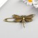 Pins Metal "Dragonfly" 6.5x3.1 cm