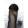 Toyfa Xlover nozzle to increase the size with vibration, tp, black, 19.4 cm