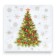New Year's napkins paper lilies 33x33 "elegant spruce" 2sl 20l.