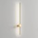DK5012-SG Bra Stang IP20, 9W, 800 mm, 3000k, matte gold, aluminum