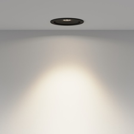 The built-in lamp Technical DL060-9W3-4-4-6K-B, LED, 9 W, 120x120x45 mm, 710 lm, black-3