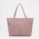 Zipper bag with a zipper, pink color