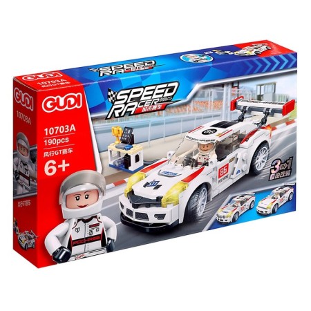 Designer "Race. Rally ", white color 190 details-1