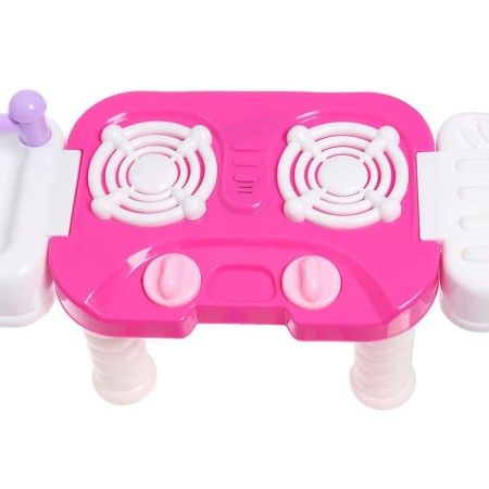Game module "Mini-Kukhnya", light, sound, with a cart and accessories-2