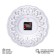 Wall clock, interior "prayer", d-30 cm, silent, gold corps