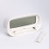 Clock - Electronic desktop alarm clock with a thermometer, hygrometer, 7 x 14.5 cm, 2AA