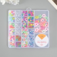 Set of beads for needlework 