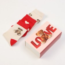 Set of children's socks KAFTAN LOVE Bear, 3 pairs, rr 18-20