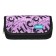 Penal soft, 2 compartments, 95 x 205 x 70 mm, voluminous, Devente Lilac Chic, Velcro sulfur