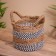 Wicker basket 27x27x35 cm