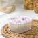 Container of the food shares "Gzhel", 700 ml, square, white color