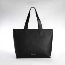 Female bag Textura, chover, large size, black color