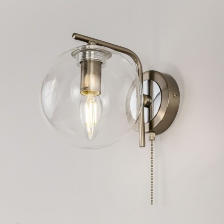 Sconces Citilux "Tommy" CL102311, 15x20 cm, 1x40W, E14, color gray color-6