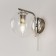Sconces Citilux "Tommy" CL102311, 15x20 cm, 1x40W, E14, color gray color