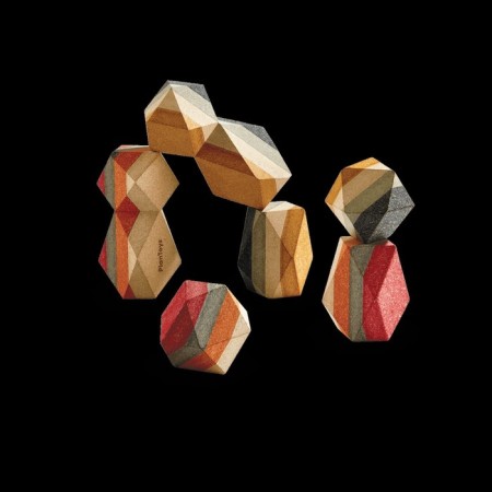Wooden designer Plan Toys "Stones"