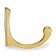 Hook furniture tundra TKO026, one -rod, gold, 20 pcs