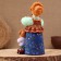 Kovrov toy "Baryshnya with children Summer", ceramics