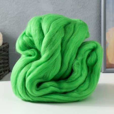 Fasting wool 100% thin merino wool 100g (434 green)