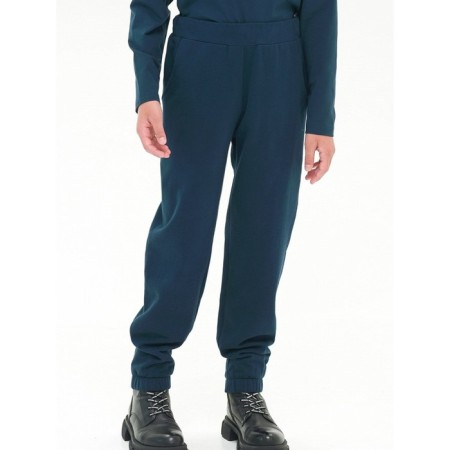 Pants for boys, height 152 cm, dark blue color-6