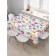 Tables on the table "Color Paints", rectangular, oxford, size 145x180 cm