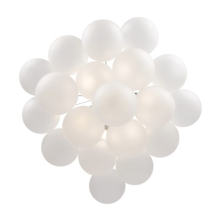 Suspended lamp Fiesta, 6xe14, color chrome-10