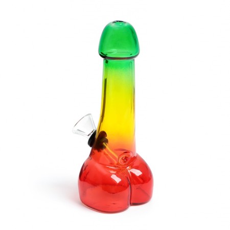 Bong -glass bong "Member" 7 x 6 x 18 cm-2
