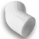 Aqualink square, polypropylene, d = 40 mm, 45 °