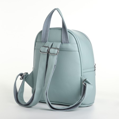 Women's backpack on lightning, blue color-2