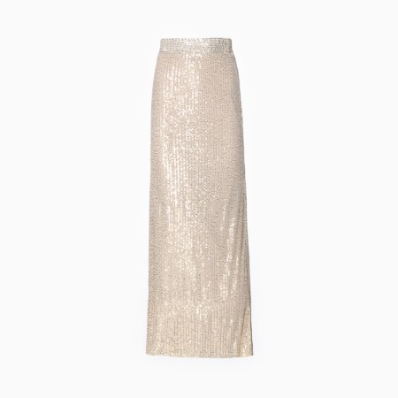 Women's skirt from sequins Mist, p.44, golden-6