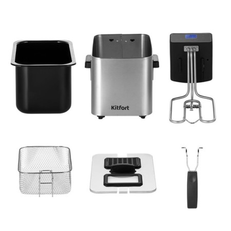 Fritten KitFort KT-4054, 2000 W, 2.5/4 l, 130, 150, 170, 190 ° C, cord 1 m-4