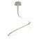 Suspended chandelier Mantra Nur, LED, 2400LM, 2800K, 640 mm, white color