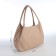 Women's bag with lightning, beige color