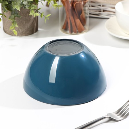 Salad “Smoky Amethyst”, 800 ml, D = 15.5 cm, blue color-2