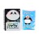 Gift set: a holographic notebook and cover of Snow Panda
