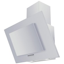 Вытяжка MBS GALTONIA 160 GLASS WHITE, наклонная, 750 м3/ч, 3 скорости, 60 см, стекло/белая
