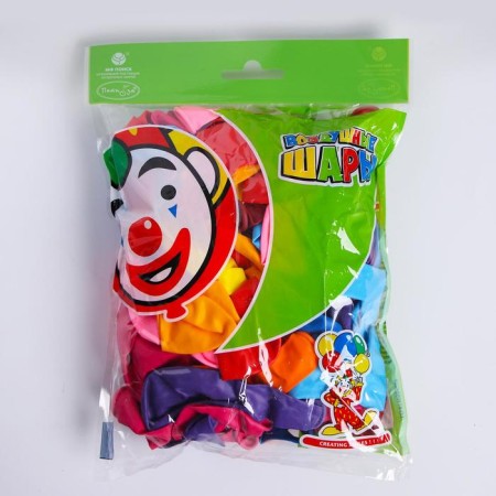 Shar Latex 10 ", pastel and decorator, set of 100 pcs., Mix color-1