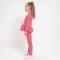 Kids (jumper, pants) minku, coral color, height 92-98 cm