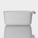 Storage container with handle LADOM "Laconism", 27 × 14.8 × 11.8 cm, white color