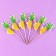 Skewers "Pineapple", set of 6 pcs.
