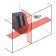 Laser Laser Fubag Crystal 20r VH SET, 20 m, 2 rays, thread 1/4 ", tripod 120 cm