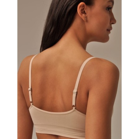 Top female with cup, size s/m, color Nudo-1