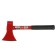 Carriage ax, metallic rubberized handle, 800 g