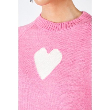 Jumper female elongated Eliseeva Olesya, size 46-48, pink color-2