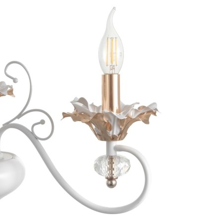 Lilet chandelier 5he14 40W white-gold 56x70x56 cm Bayerlux-5